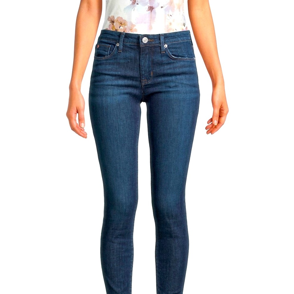 Hudson Krista Crop Super Skinny Jeans size 29